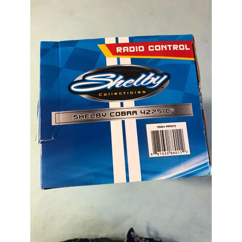 Shelby Collectible 1965 Cobra 427 S/C Radio Control RC Stunt Car Wheelie Red New